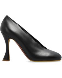 Moschino - Leather Heeled Shoes - Lyst
