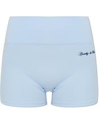 Sporty & Rich - Short Leggings From The "Beverly Hills Tennis" Collection - Lyst