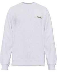 Jacquemus - Sweatshirt With Logo Patch - Lyst