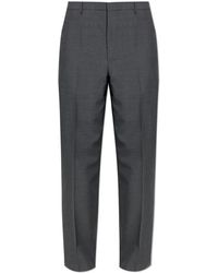 Jil Sander - Wool Pleated Trousers - Lyst