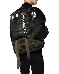 diesel backpack green