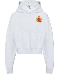 Sporty & Rich - Sweatshirt From The New York Crest Collection - Lyst