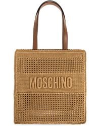 Moschino - Bag With Embossed Logo - Lyst
