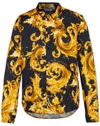 Versace Jeans Couture - Shirt With 'Barocco' Pattern - Lyst