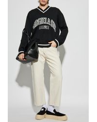MM6 by Maison Martin Margiela - Sweater With Logo - Lyst