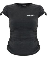 MISBHV - T-Shirt With Logo - Lyst