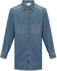 Maison Margiela - Denim Shirt With Vintage Effect - Lyst