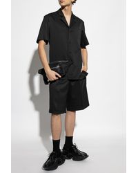 Helmut Lang - Elastic Waist Shorts - Lyst
