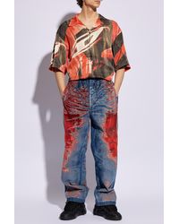 DIESEL - ‘S-Hockney-Poster’ Loose-Fitting Shirt - Lyst