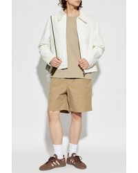 Ami Paris - Cotton Shorts With Pockets - Lyst