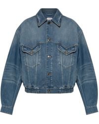 Versace - Denim Jacket - Lyst