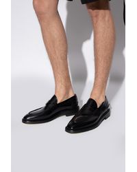 Burberry Leather Loafers - Black