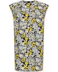 Marni - Floral Motif Dress - Lyst