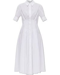 Marni - Cotton Dress With Darts - Lyst