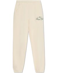 Sporty & Rich - Sweatpants From The Wall Street Collection - Lyst