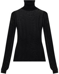 Zimmermann - Transparent Turtleneck - Lyst