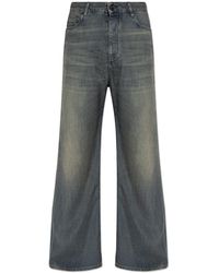 Balenciaga - Jeans With Logo - Lyst