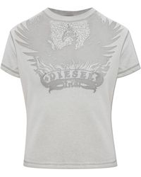 DIESEL - T-Shirt 'T-Ila-Aa7' - Lyst