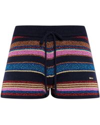 DSquared² - Shorts With Lurex Thread - Lyst