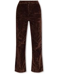 Loewe - Trousers With Logo - Lyst
