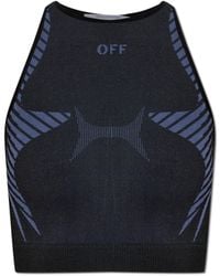 Off-White c/o Virgil Abloh - Short Training Top - Lyst