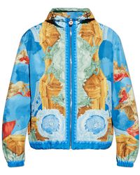 Versace - Jacket With Hood - Lyst