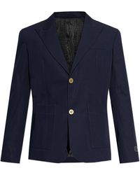 Balmain - Blazer With Open Lapels - Lyst