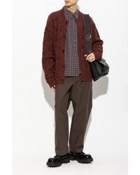 Marni - Wool Cardigan With Pockets - Lyst