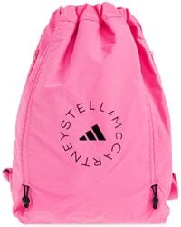 adidas By Stella McCartney - Backpack With Printed Logo - Lyst