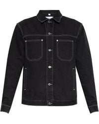 Off-White c/o Virgil Abloh - Denim Jacket With Pockets - Lyst