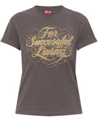 DIESEL - T-Shirt 'T-Ila-Aa4' - Lyst
