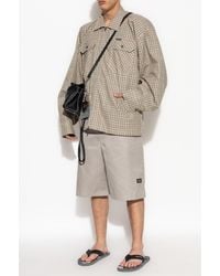 Balenciaga - Jacket With A Check Pattern - Lyst