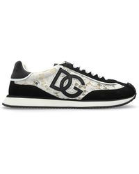 Dolce & Gabbana - Sports Shoes With Logo - Lyst