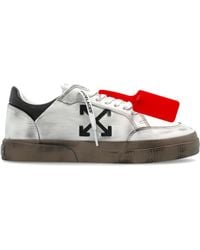 Off-White c/o Virgil Abloh - 'Vulc Low Worn Out' Sneakers - Lyst