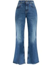 Tory Burch - Flared Leg Jeans - Lyst