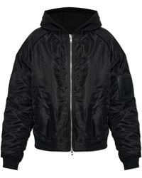 Juun.J - Padded Jacket With Detachable Hood - Lyst