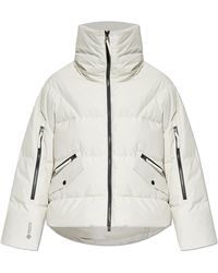 Woolrich - Polyester Ski Jacket With Wide Collar - Lyst