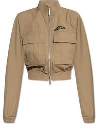 DSquared² - Short Jacket With Stand-Up Collar - Lyst
