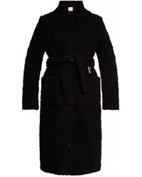 1017 ALYX 9SM Coat With Standing Collar - Black