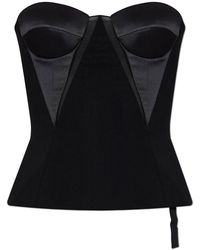 Versace - Off-Shoulder Corset - Lyst