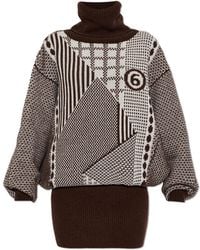 MM6 by Maison Margiela - Loose-Fit Dress - Lyst