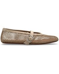 Alaïa - Ballet Flats With A Strap - Lyst