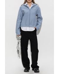 Balenciaga - Sweatshirt With Embroidered Logo - Lyst