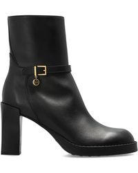 Tod's - Leather Heeled Ankle Boots - Lyst