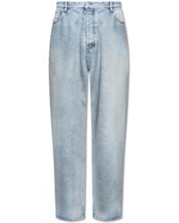 Balenciaga - Jeans With Logo, , Light - Lyst
