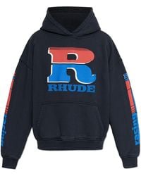 Rhude - Sweatshirt With Printed Logo - Lyst