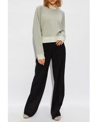 Victoria Beckham - Sweatshirt With Logo - Lyst