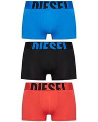 DIESEL - Three-Pack Of Boxer Briefs 'Umbx-Damienthreepack' - Lyst