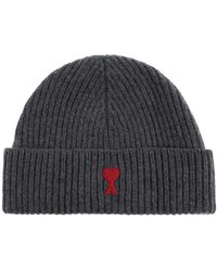 Ami Paris - Cap With Logo Patch - Lyst