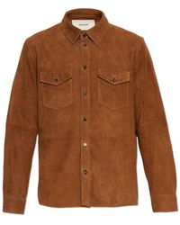 Zadig & Voltaire - Suede Shirt 'Sergy' - Lyst